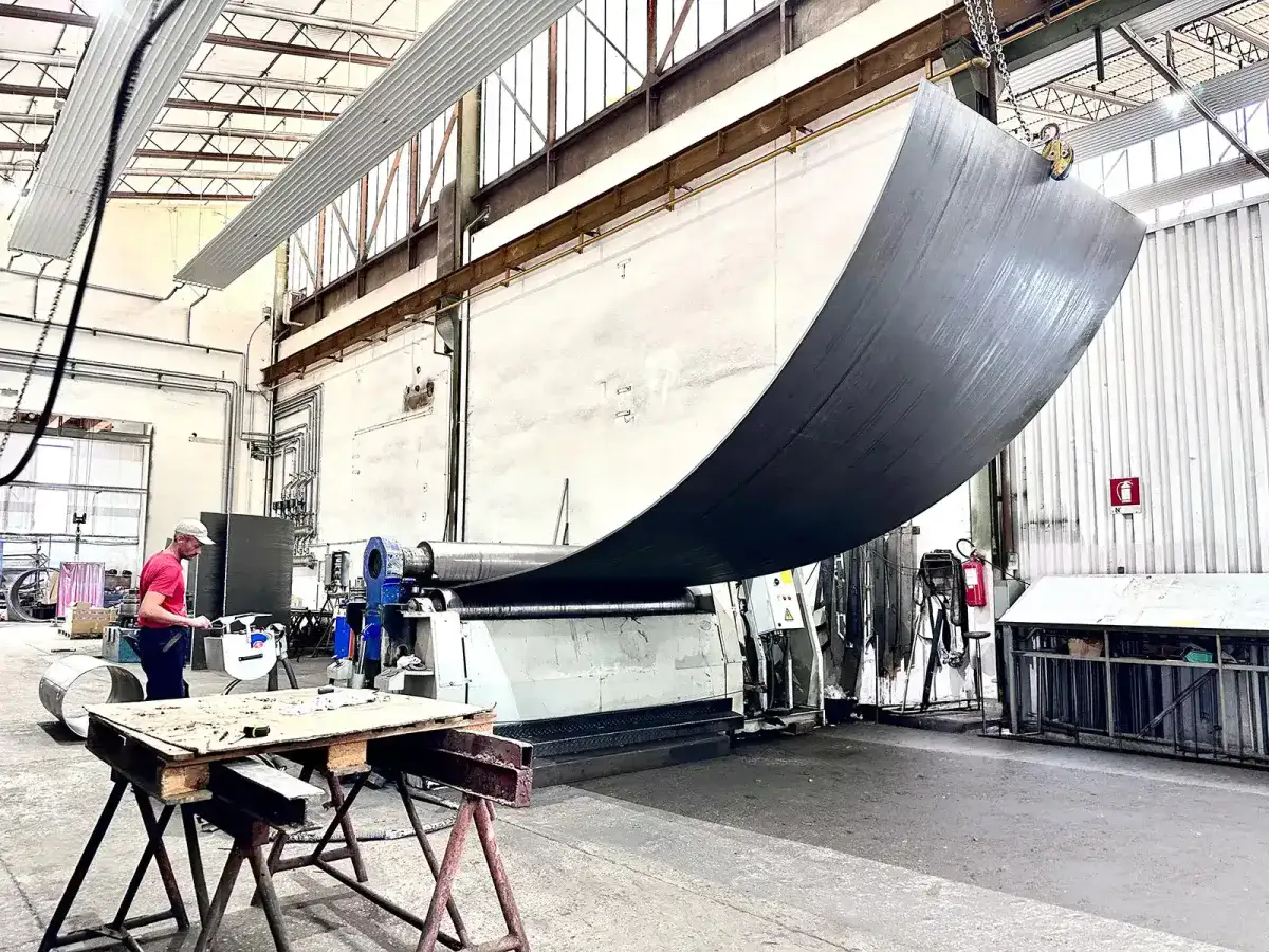 Officina di calandratura